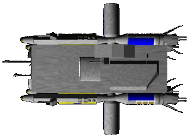 Olympus Class Corvette Top View
